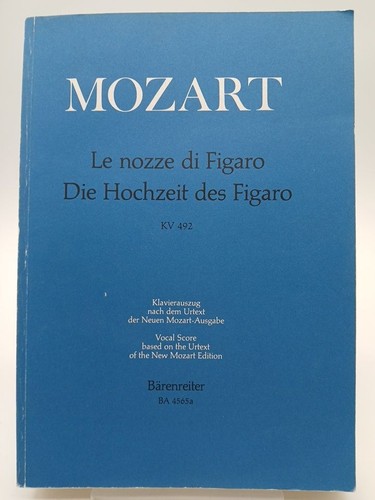 Nozze figaro die - di, (die