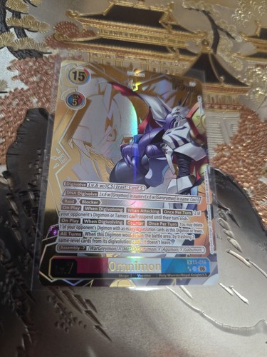 Digimon gioco carte omnimon - digimon, di