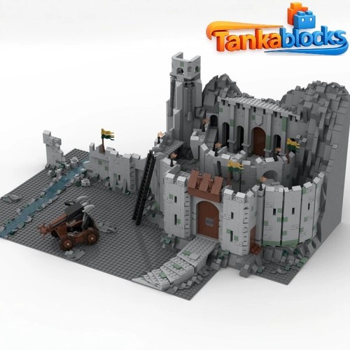 Moc 175405 lotr helm deep - moc-175405,