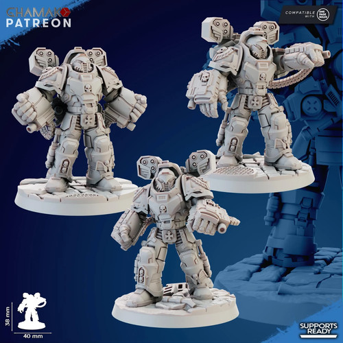 Devastatore con gatling mano - gatling, a