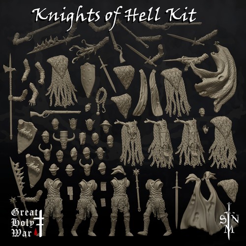 Kit cavalieri dell - cavalieri,